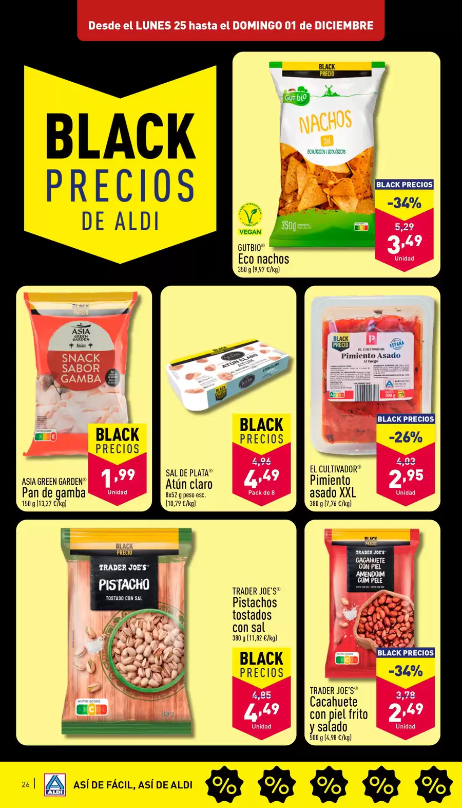 Ofertas de ALDI España de 20 a 26 noviembre 2024 Así de fácil, así de Aldi