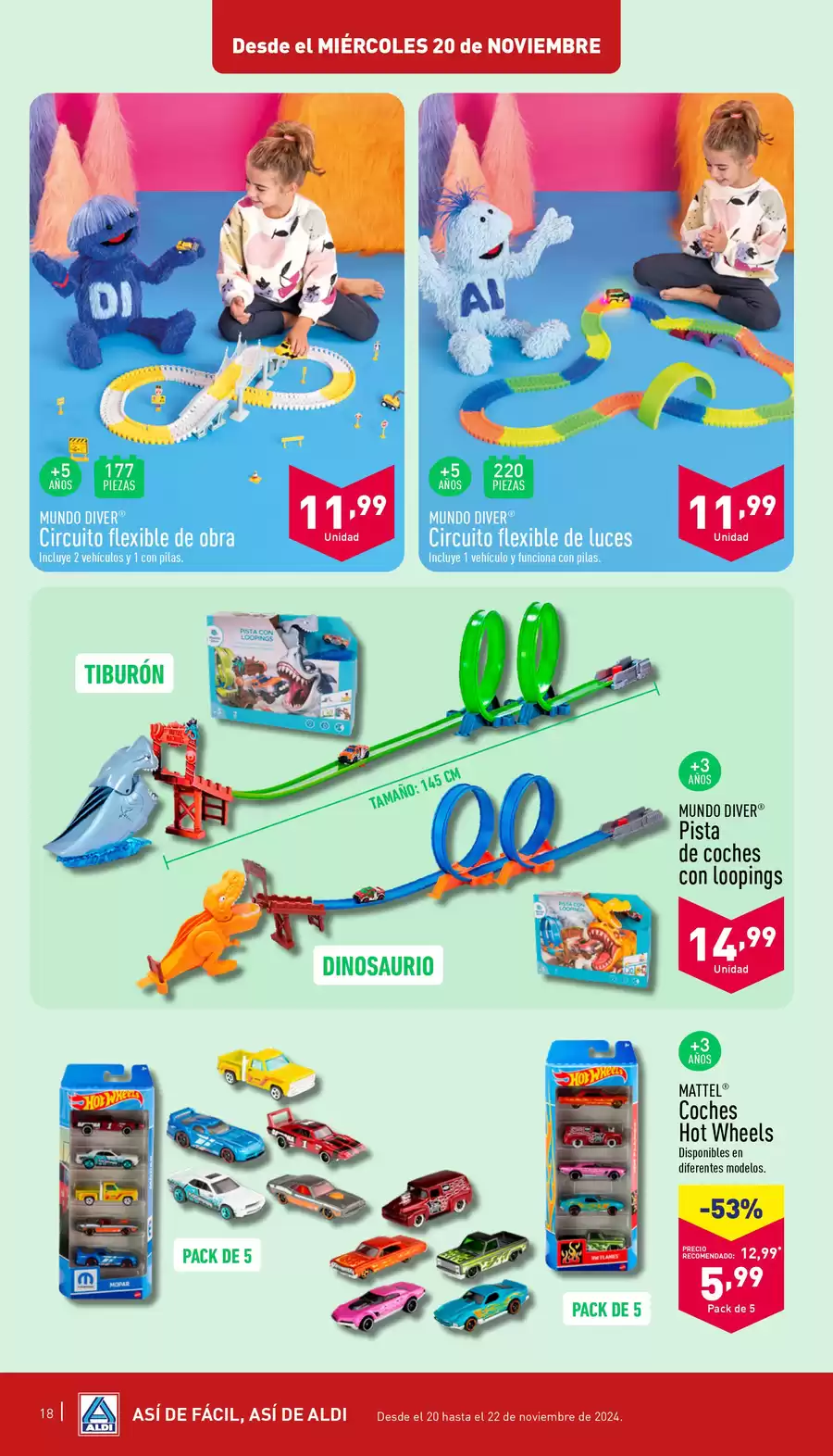 Ofertas de ALDI España de 20 a 26 noviembre 2024 Así de fácil, así de Aldi