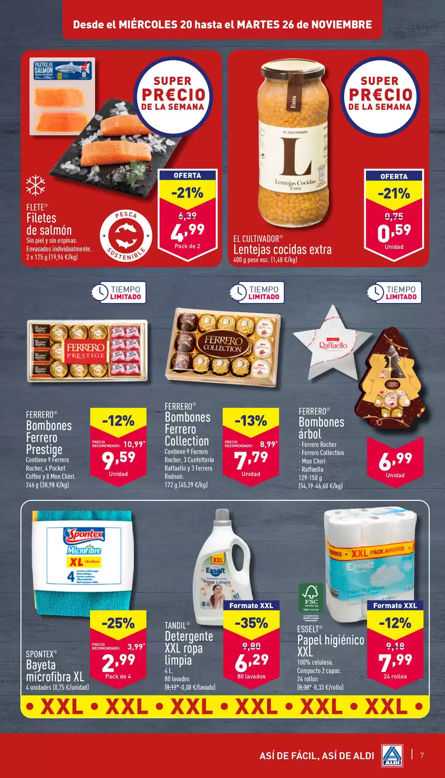 Ofertas de ALDI España de 20 a 26 noviembre 2024 Así de fácil, así de Aldi