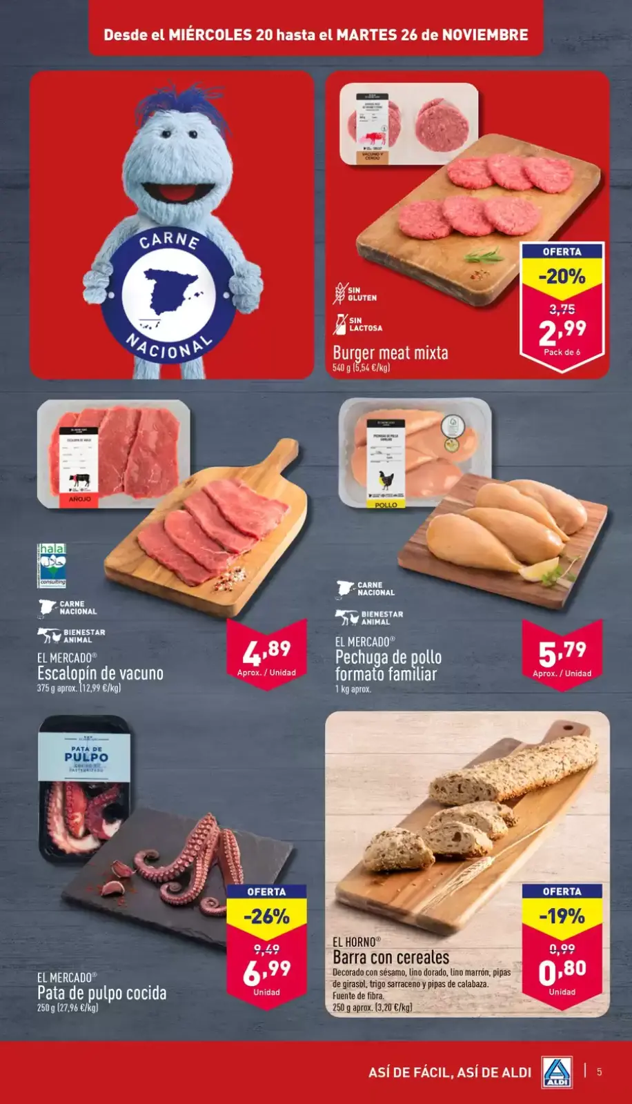 Página 5 en Así de fácil, así de Aldi en ALDI España