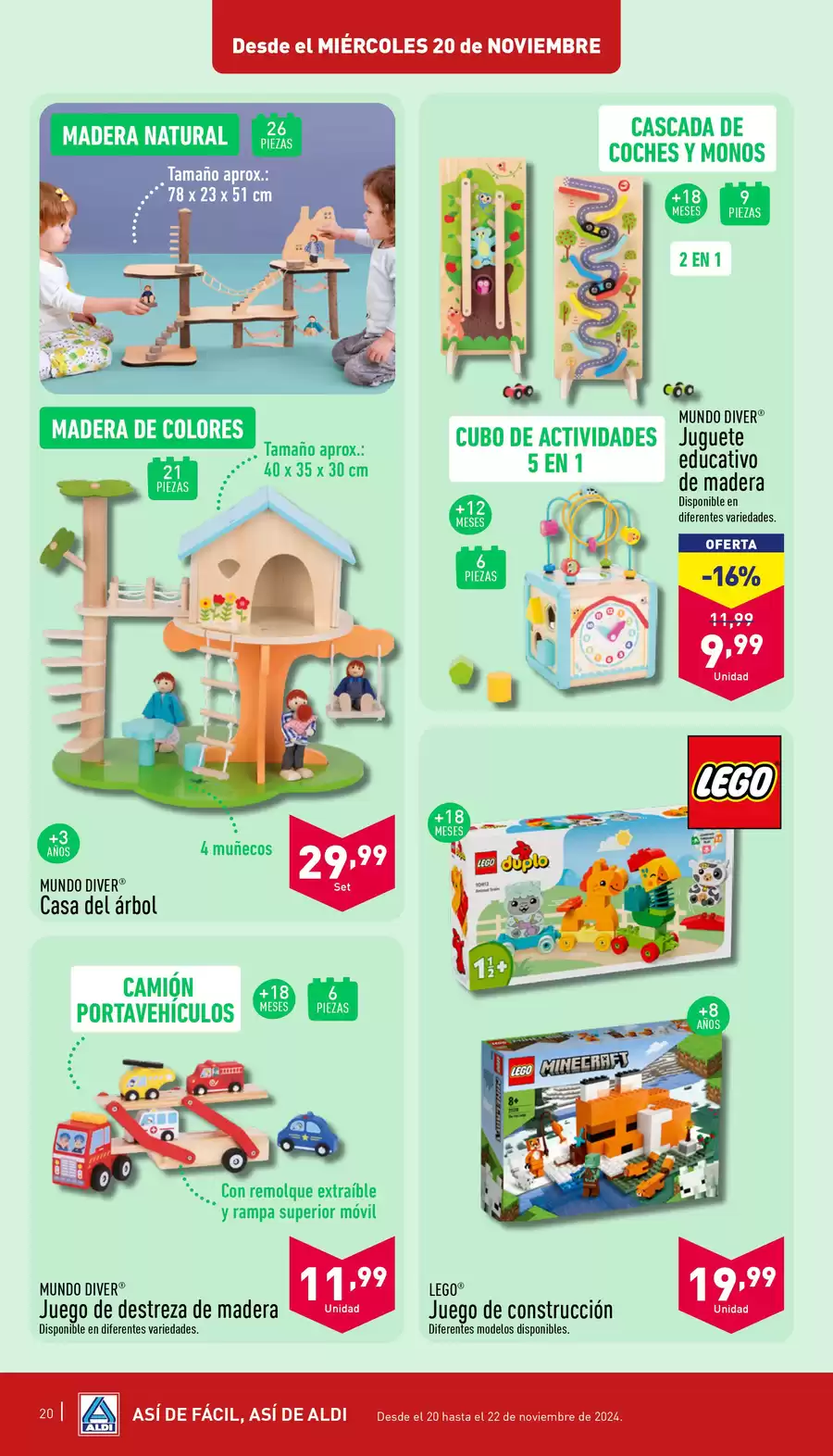 Ofertas de ALDI España de 20 a 26 noviembre 2024 Así de fácil, así de Aldi