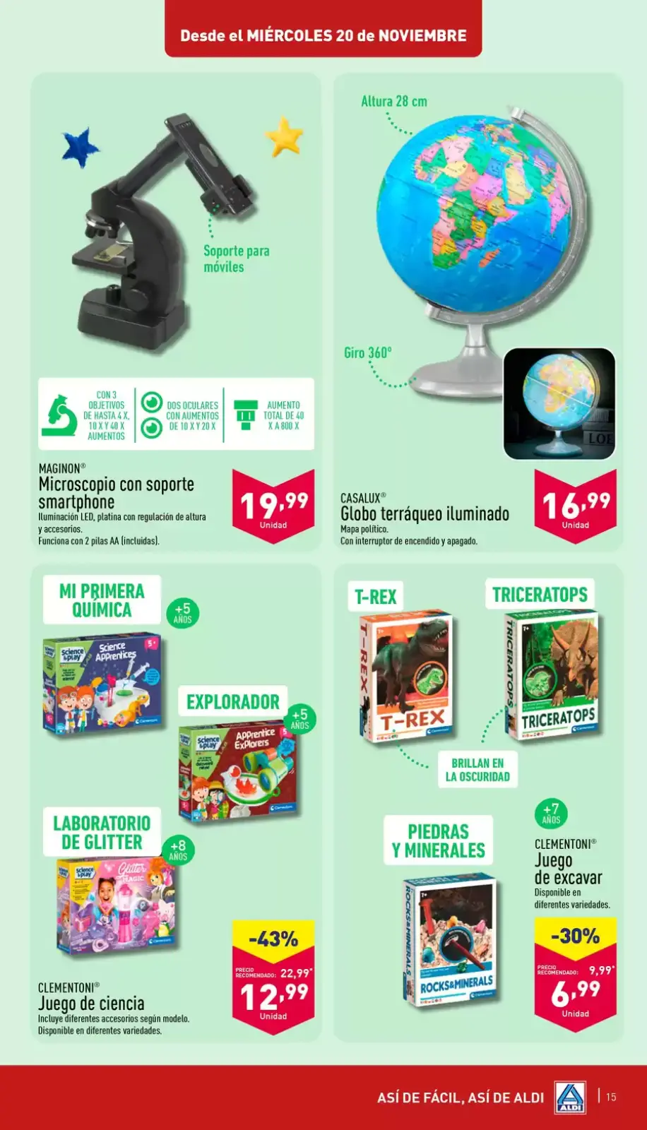 Página 15 en Así de fácil, así de Aldi en ALDI España