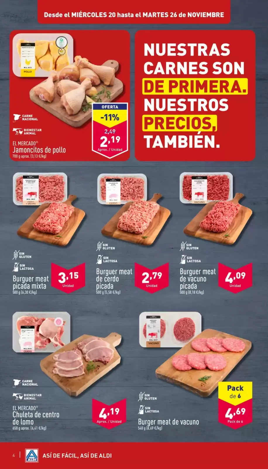 Página 4 en Así de fácil, así de Aldi en ALDI España