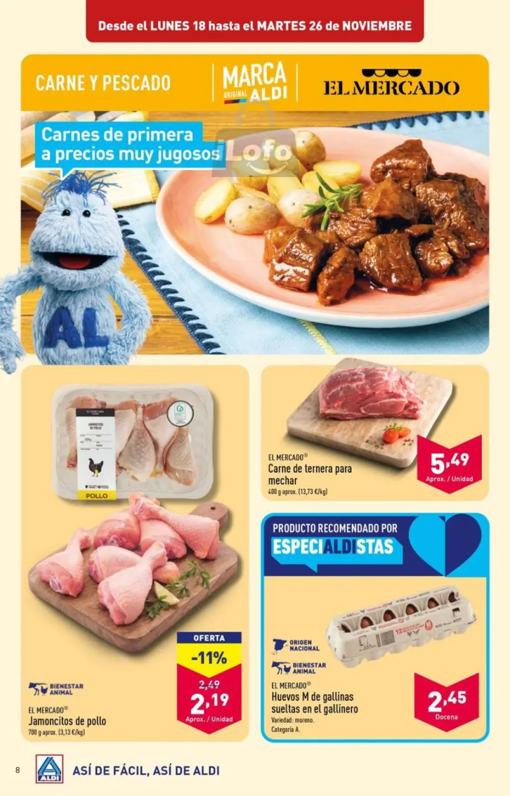 Página 8 en Nuevas ofertas en ALDI España