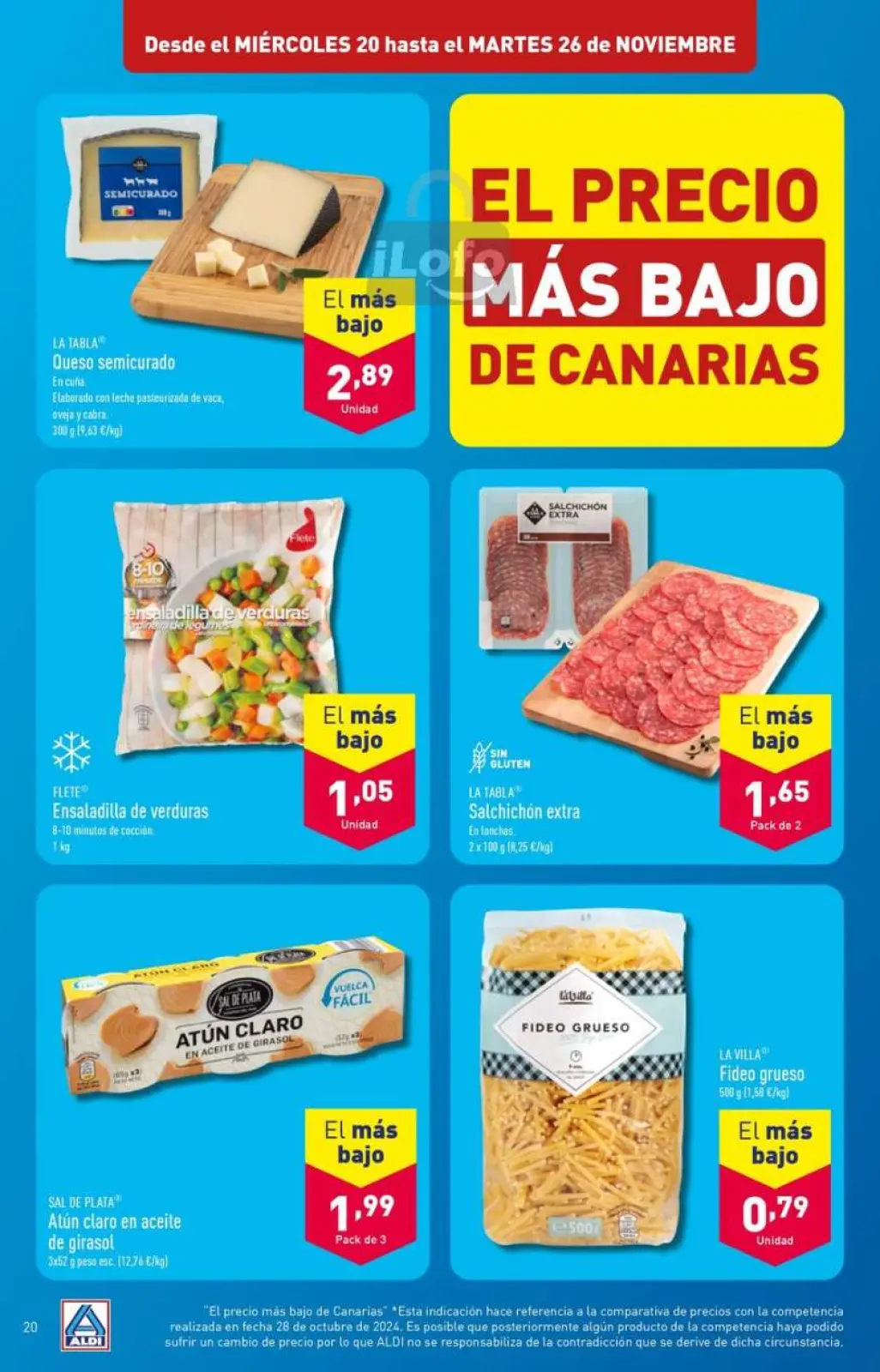 Página 20 en Nuevas ofertas en ALDI España