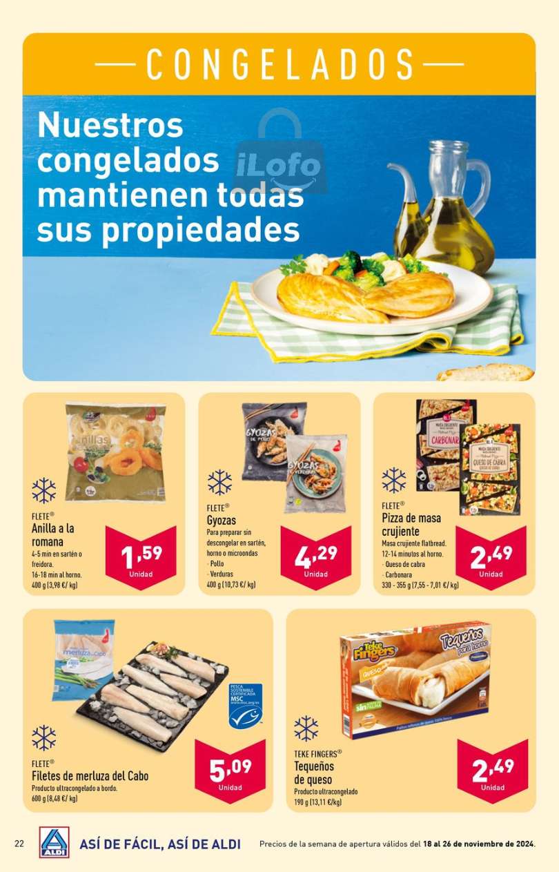 Ofertas de ALDI España de 18 a 26 noviembre 2024 Nuevas ofertas