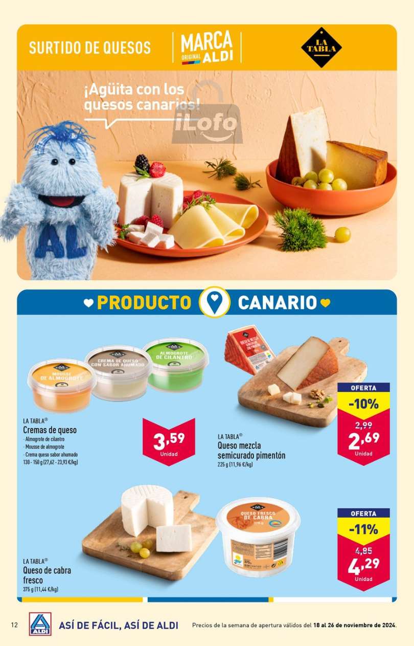 Ofertas de ALDI España de 18 a 26 noviembre 2024 Nuevas ofertas