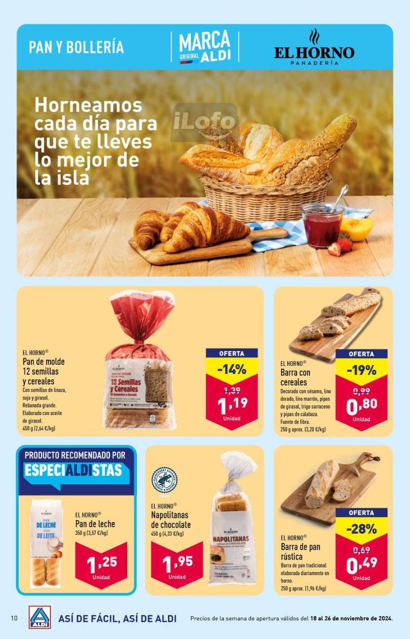 Ofertas de ALDI España de 18 a 26 noviembre 2024 Nuevas ofertas