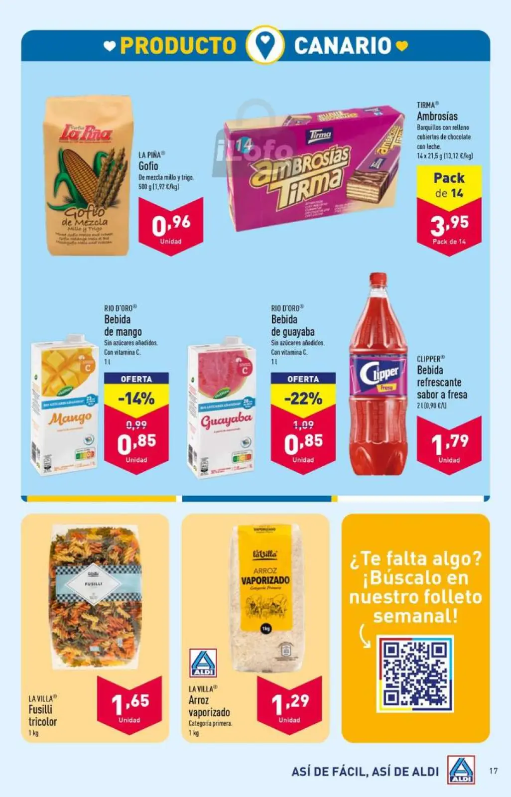 Página 17 en Nuevas ofertas en ALDI España