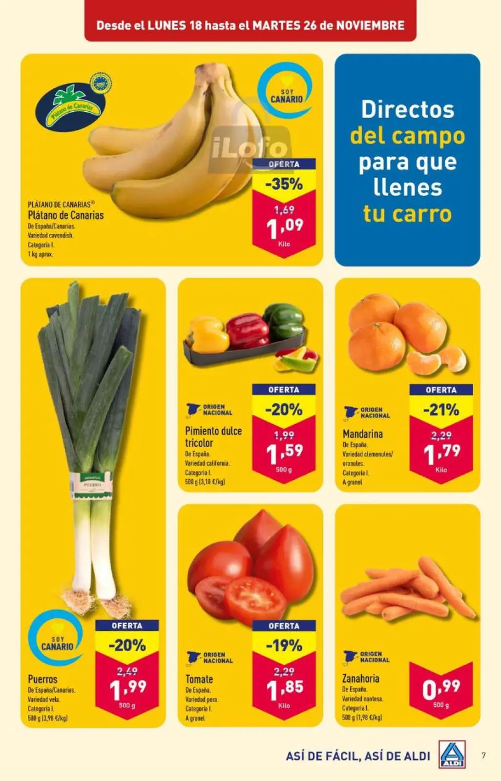 Página 7 en Nuevas ofertas en ALDI España