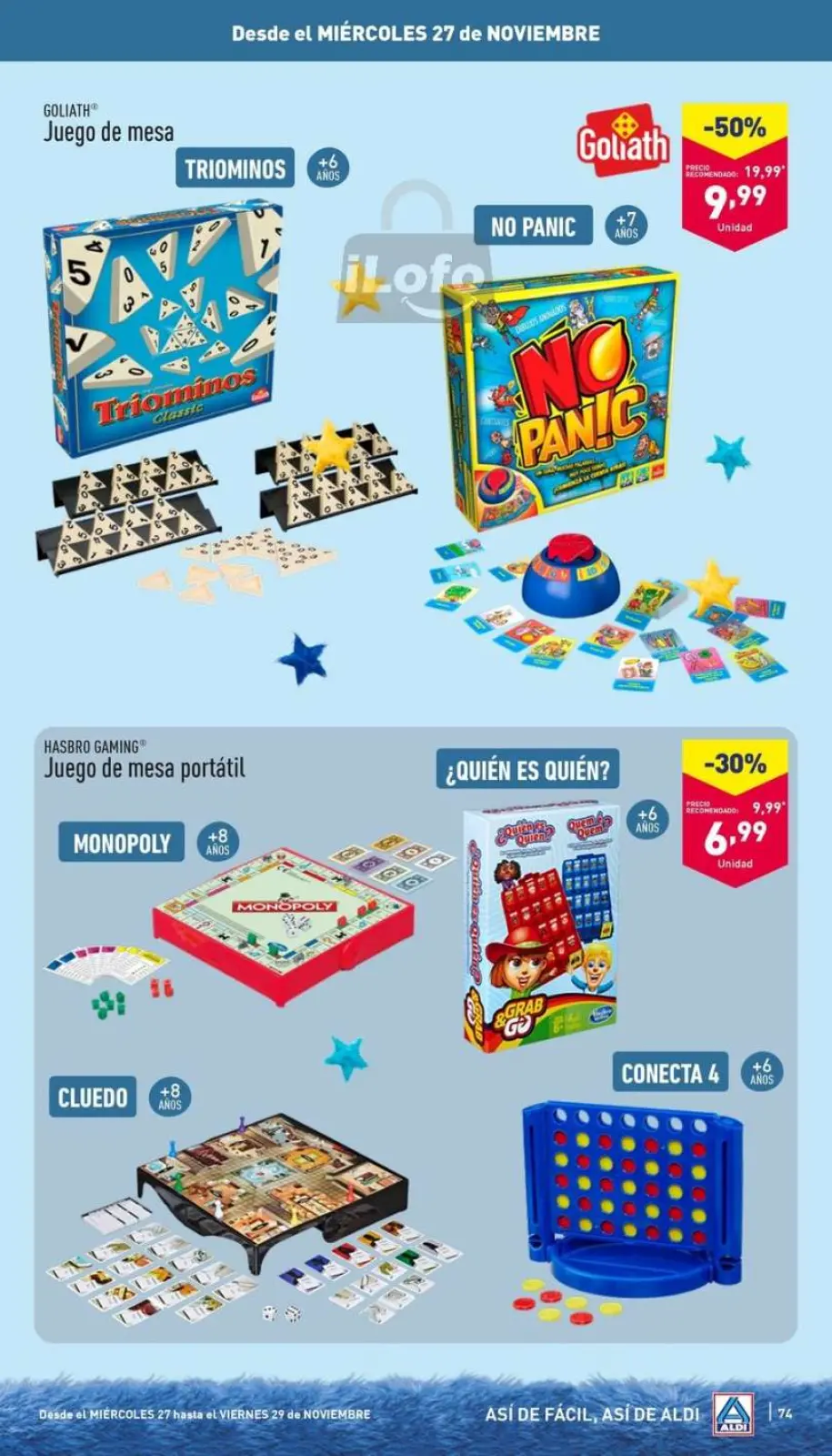 صفحة 74 ضمن عروض الألعاب المميزة في ألدي إسبانيا