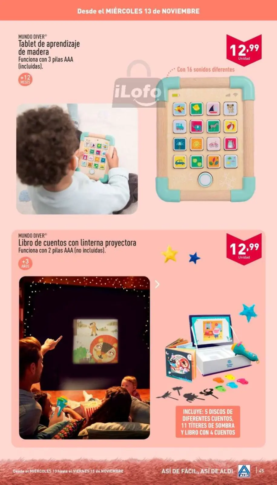 صفحة 45 ضمن عروض الألعاب المميزة في ألدي إسبانيا