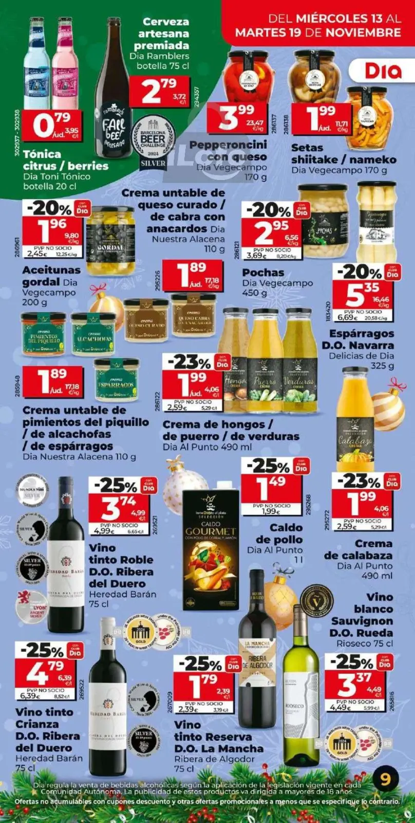 Page 9 dans De nouvelles offres de qualité chez Dia Espagne