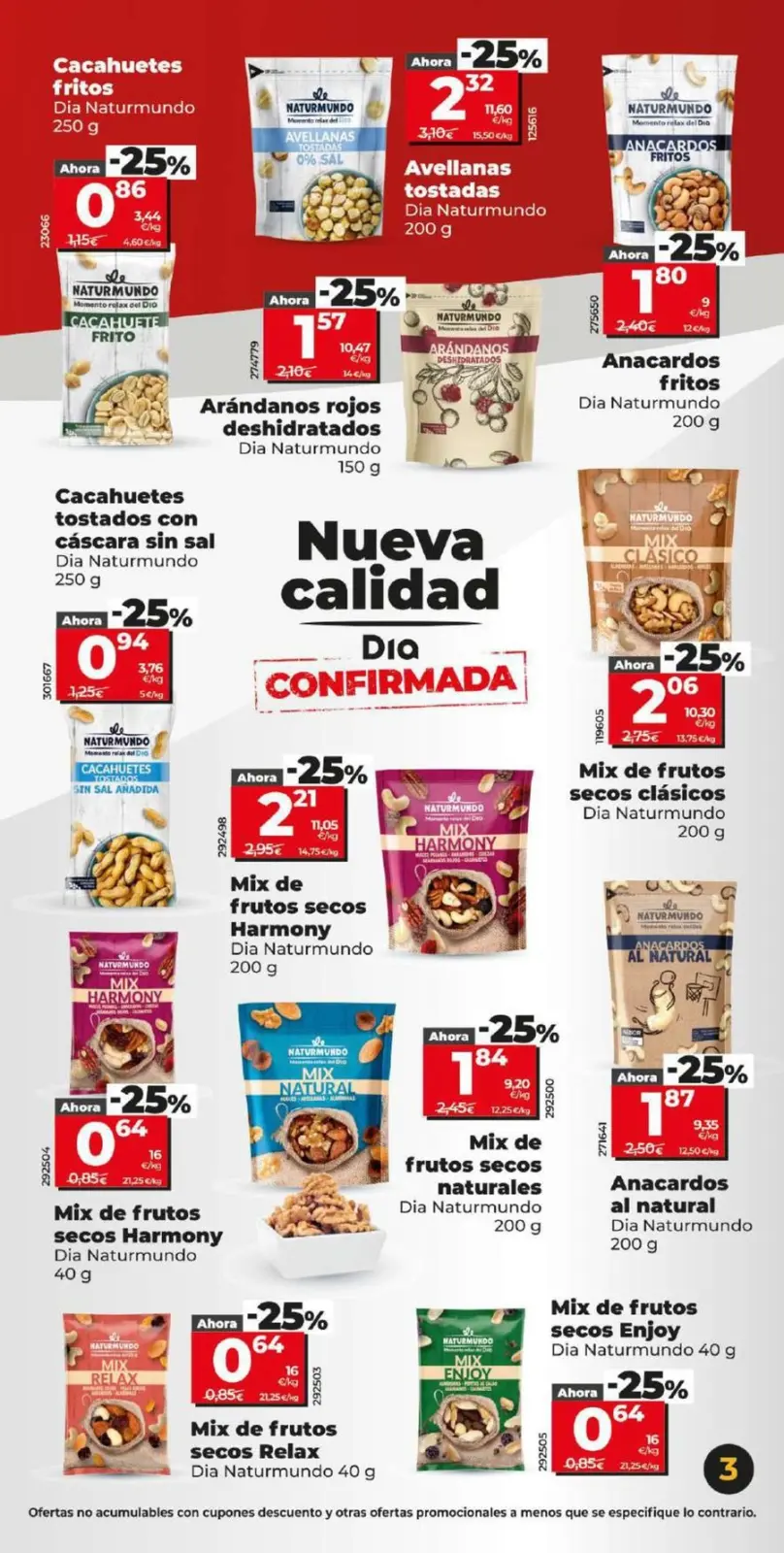 Page 3 dans Offres énormes chez Dia Espagne