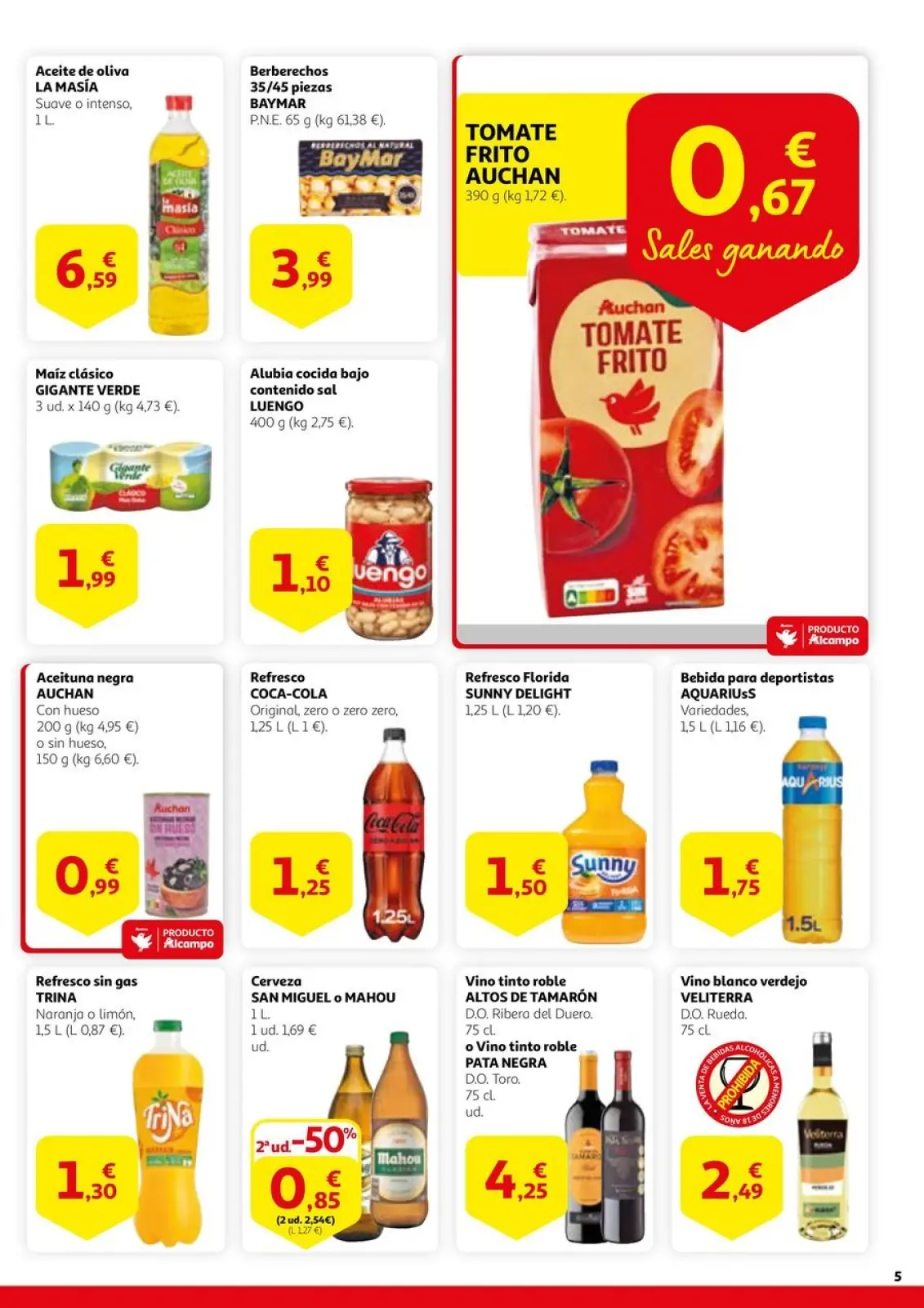 Página 5 en ofertas de Black Friday en Alcampo España