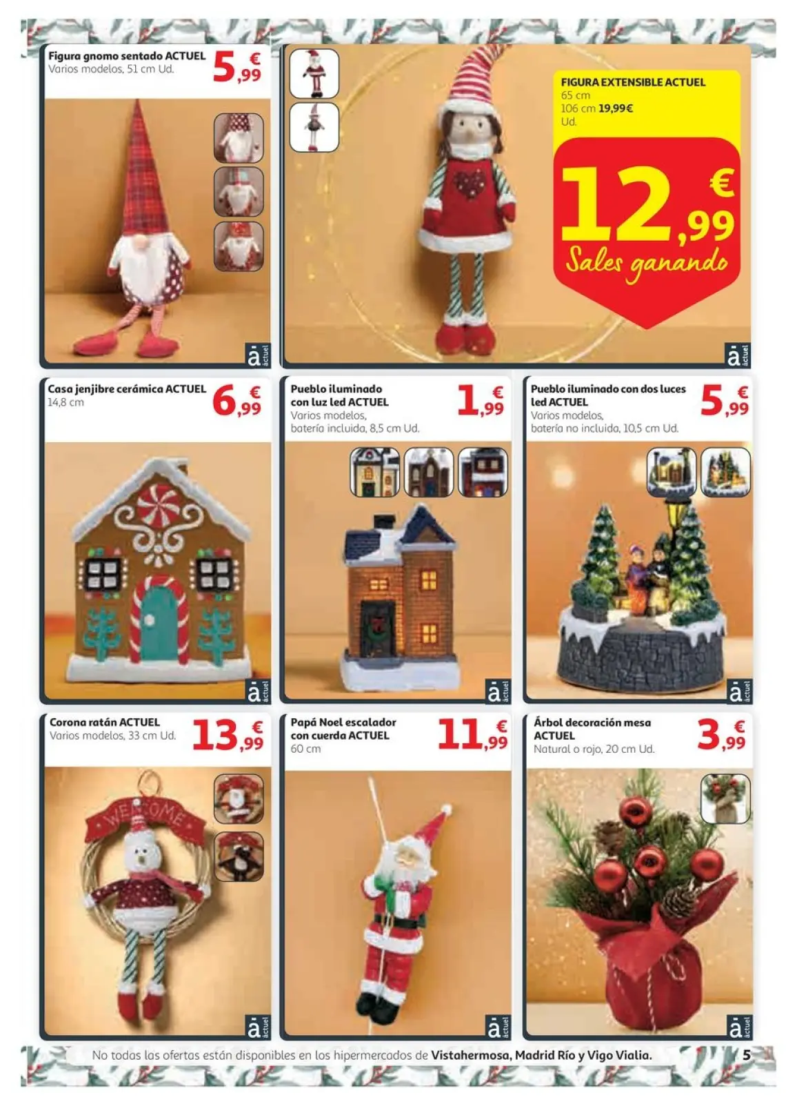 Página 5 en ofertas de navidad en Alcampo España