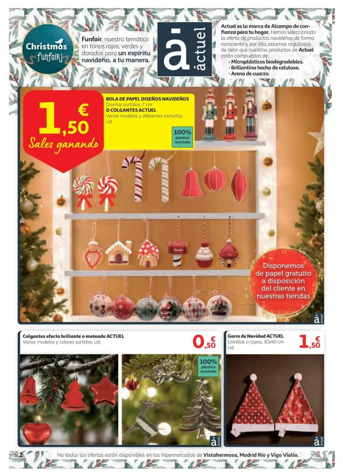 Página 2 en ofertas de navidad en Alcampo España