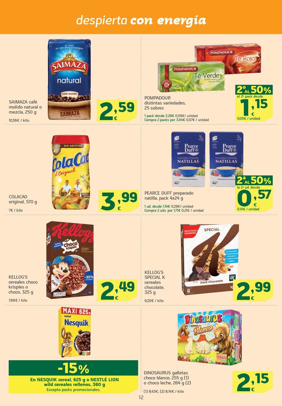Ofertas de HiperDino España de 12 a 25 noviembre 2024 Nuevas ofertas