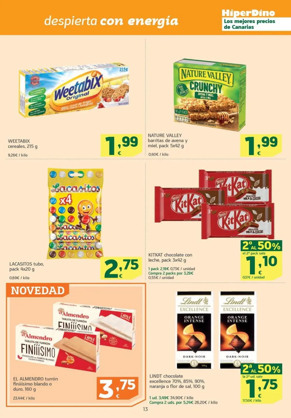 Página 13 en Nuevas ofertas en HiperDino España