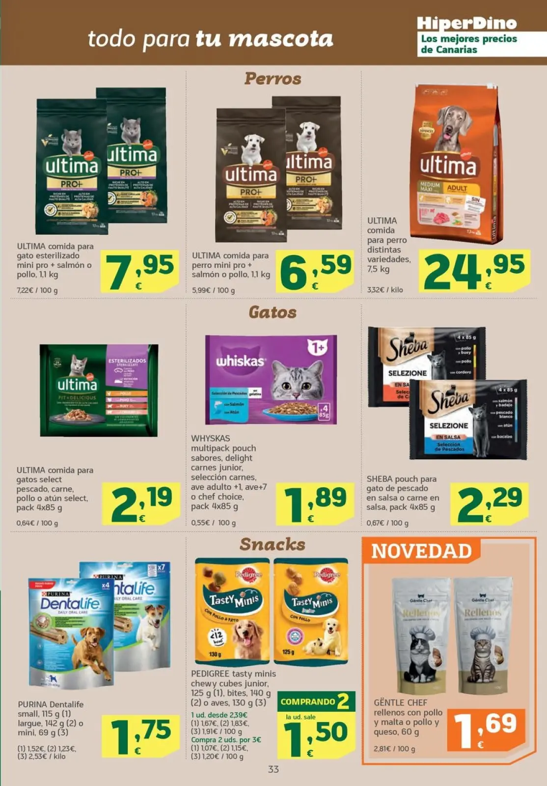 Página 33 en Nuevas ofertas en HiperDino España