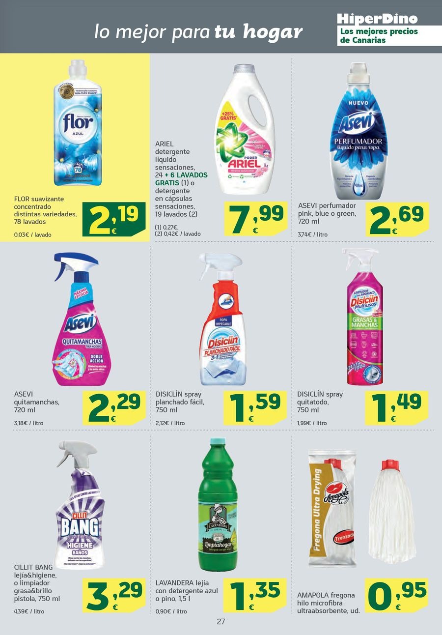 Ofertas de HiperDino España de 12 a 25 noviembre 2024 Nuevas ofertas