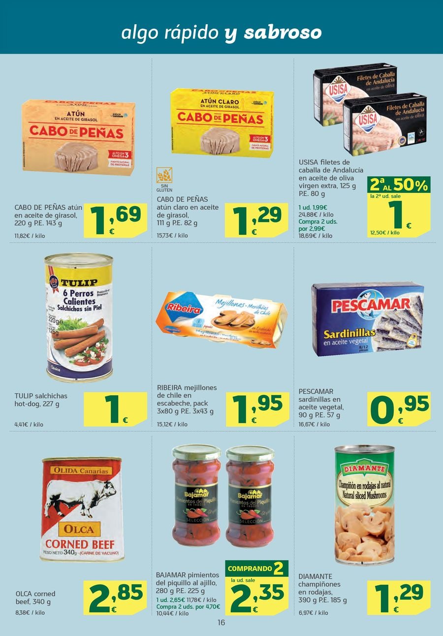 Ofertas de HiperDino España de 12 a 25 noviembre 2024 Nuevas ofertas