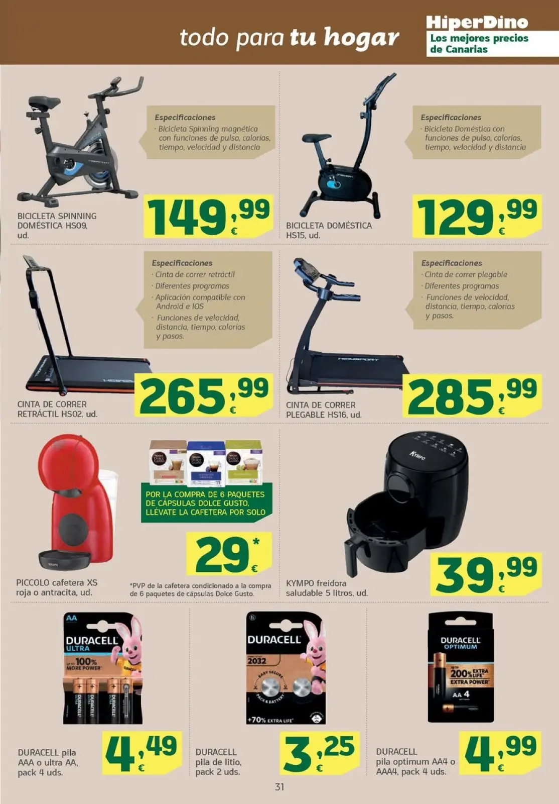 Página 31 en Nuevas ofertas en HiperDino España