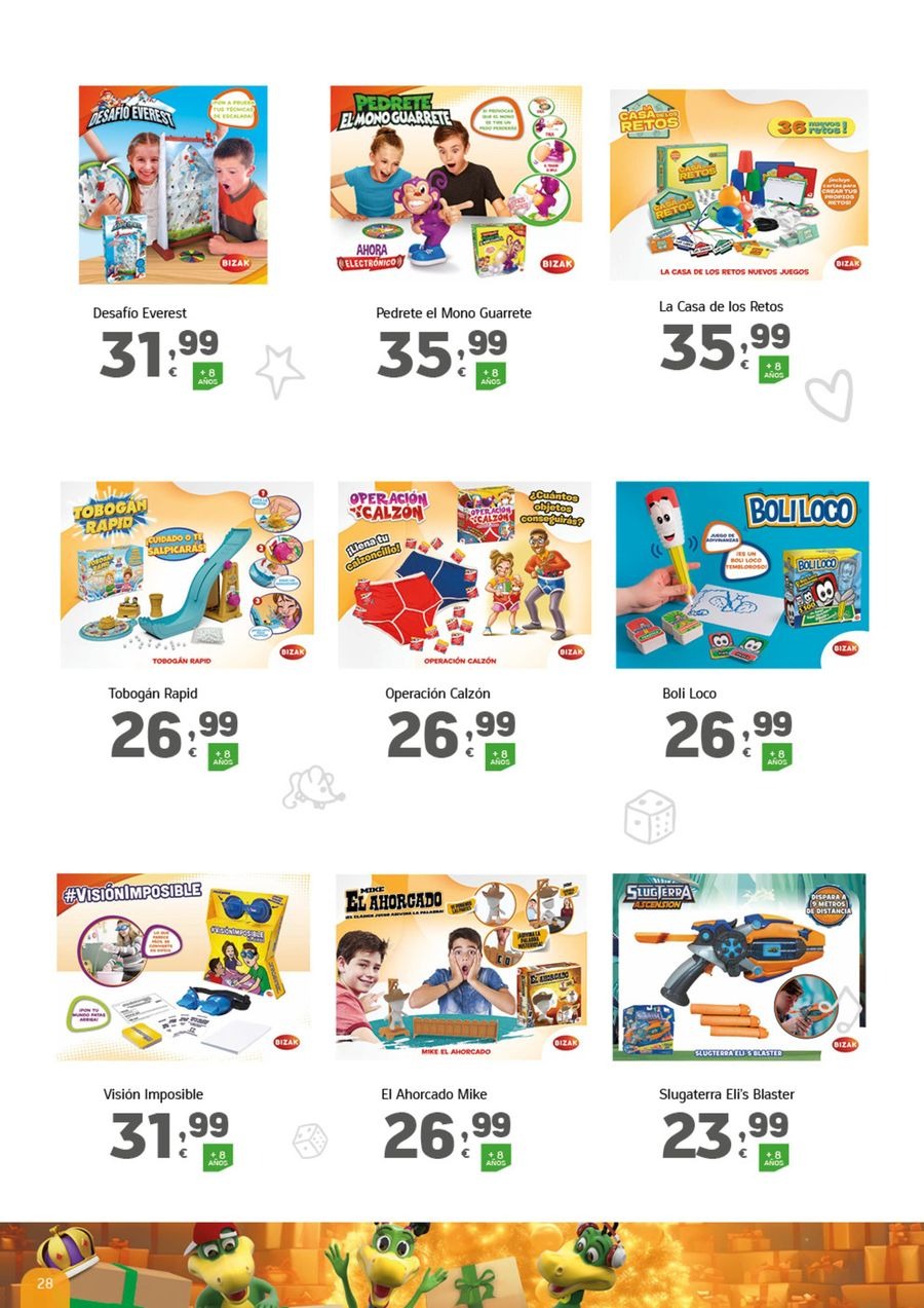 Ofertas de HiperDino España de 8 a 28 noviembre 2024 Folleto de juguetes