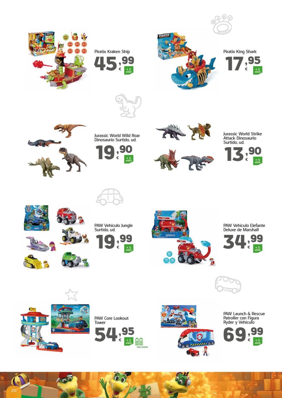 Ofertas de HiperDino España de 8 a 28 noviembre 2024 Folleto de juguetes