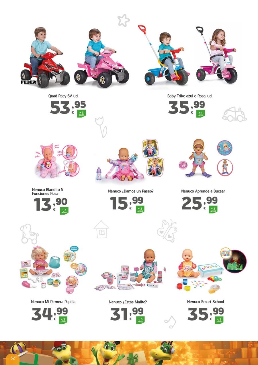 Ofertas de HiperDino España de 8 a 28 noviembre 2024 Folleto de juguetes