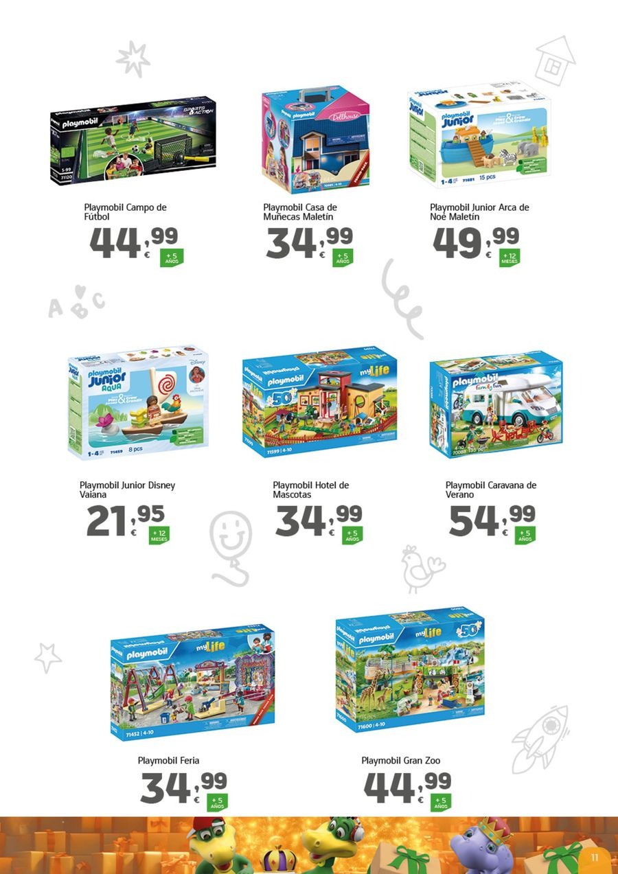 Ofertas de HiperDino España de 8 a 28 noviembre 2024 Folleto de juguetes