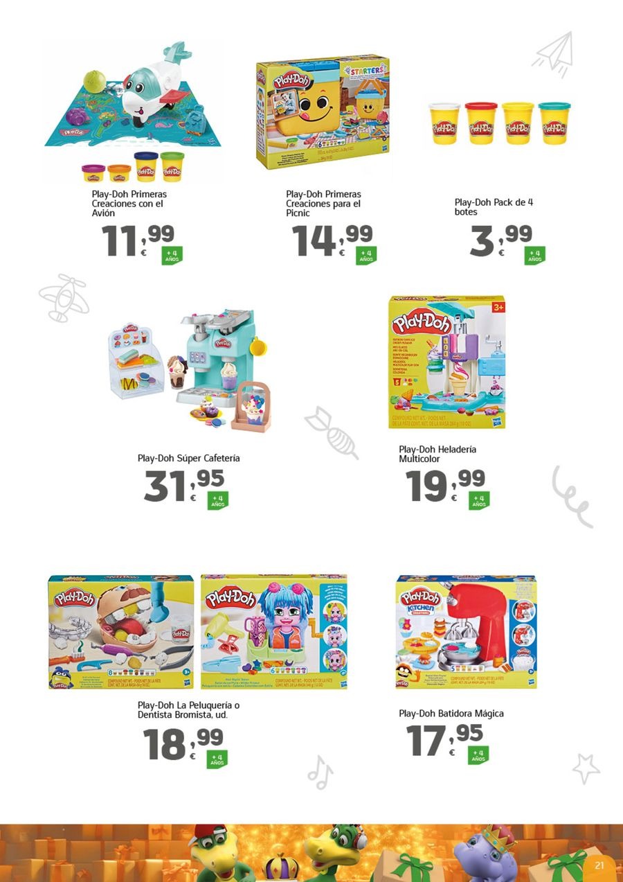 Ofertas de HiperDino España de 8 a 28 noviembre 2024 Folleto de juguetes