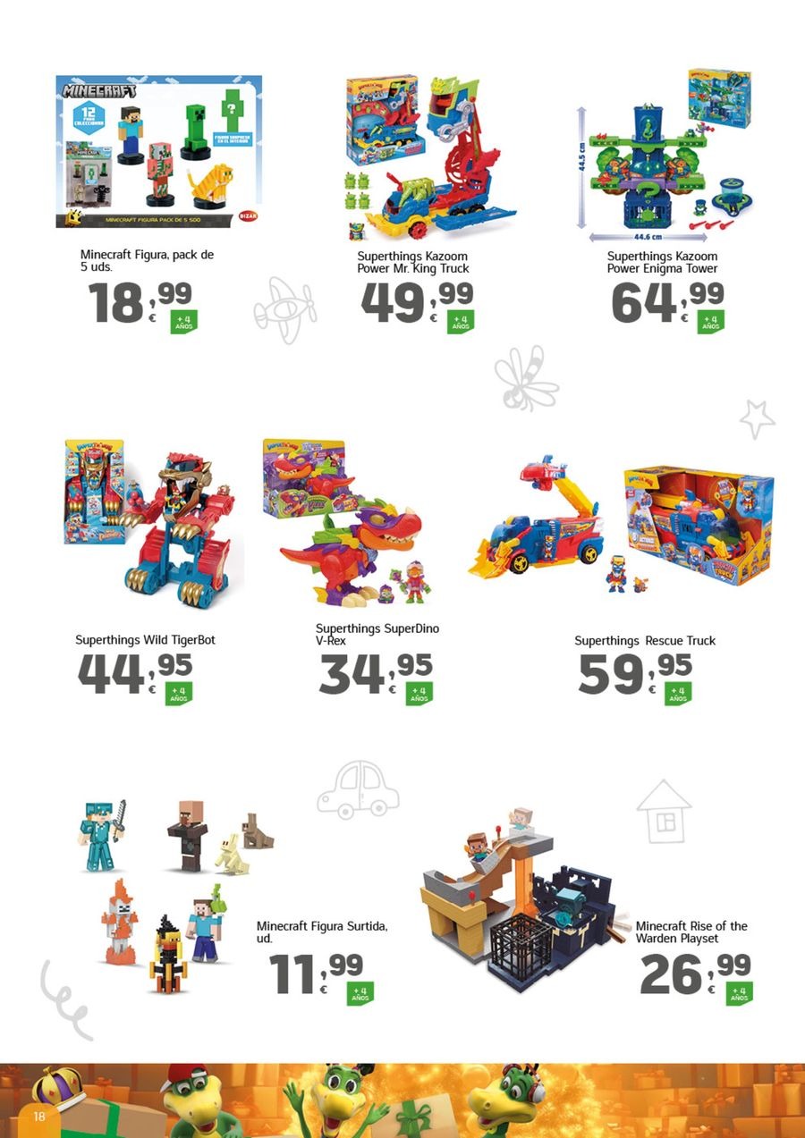 Ofertas de HiperDino España de 8 a 28 noviembre 2024 Folleto de juguetes