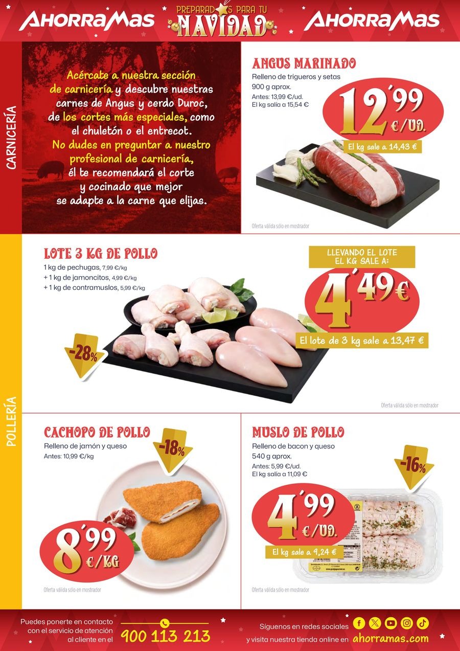 Ofertas de Ahorramas España de 14 a 20 noviembre 2024 Preparate para la Navidad
