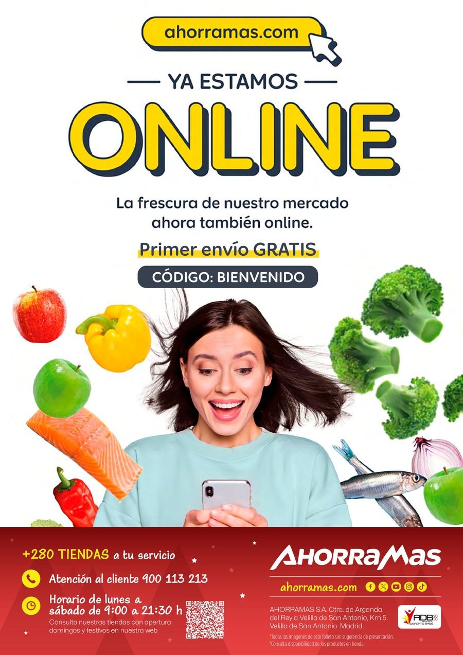 Ofertas de Ahorramas España de 14 a 20 noviembre 2024 Preparate para la Navidad
