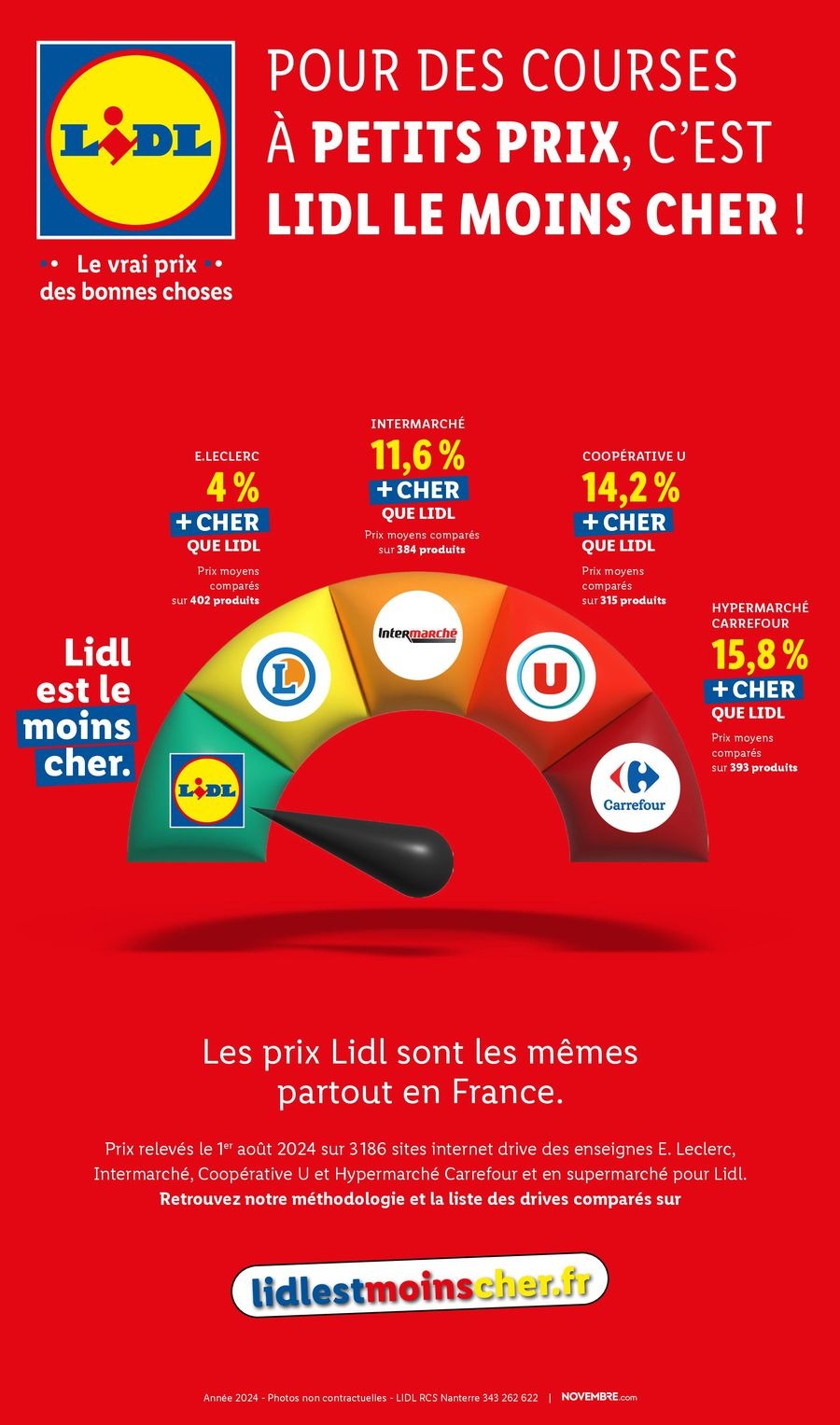 Offres Lidl France de 13 à 19 novembre 2024 Offres fêtes de fin d'année