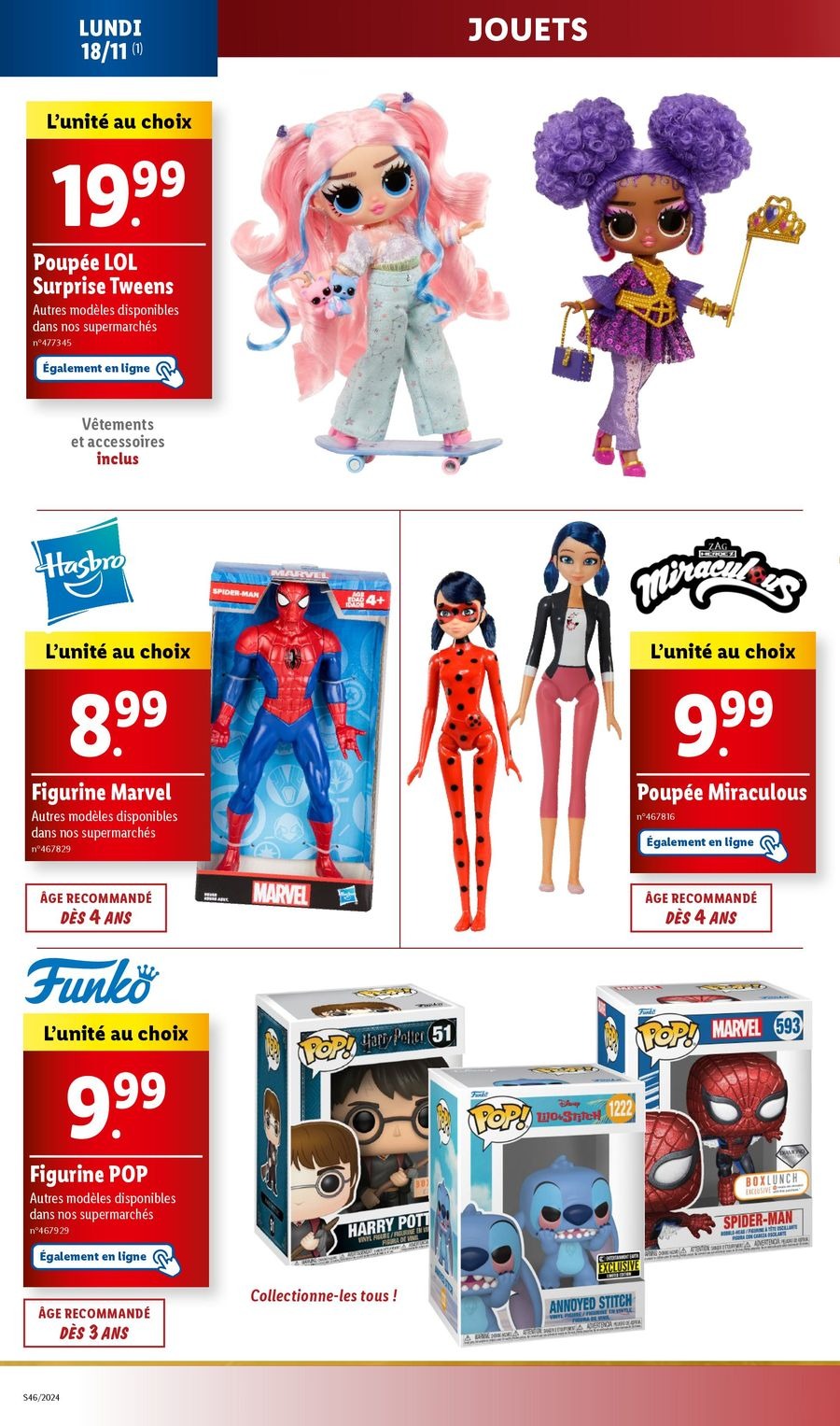 Offres Lidl France de 13 à 19 novembre 2024 Offres fêtes de fin d'année