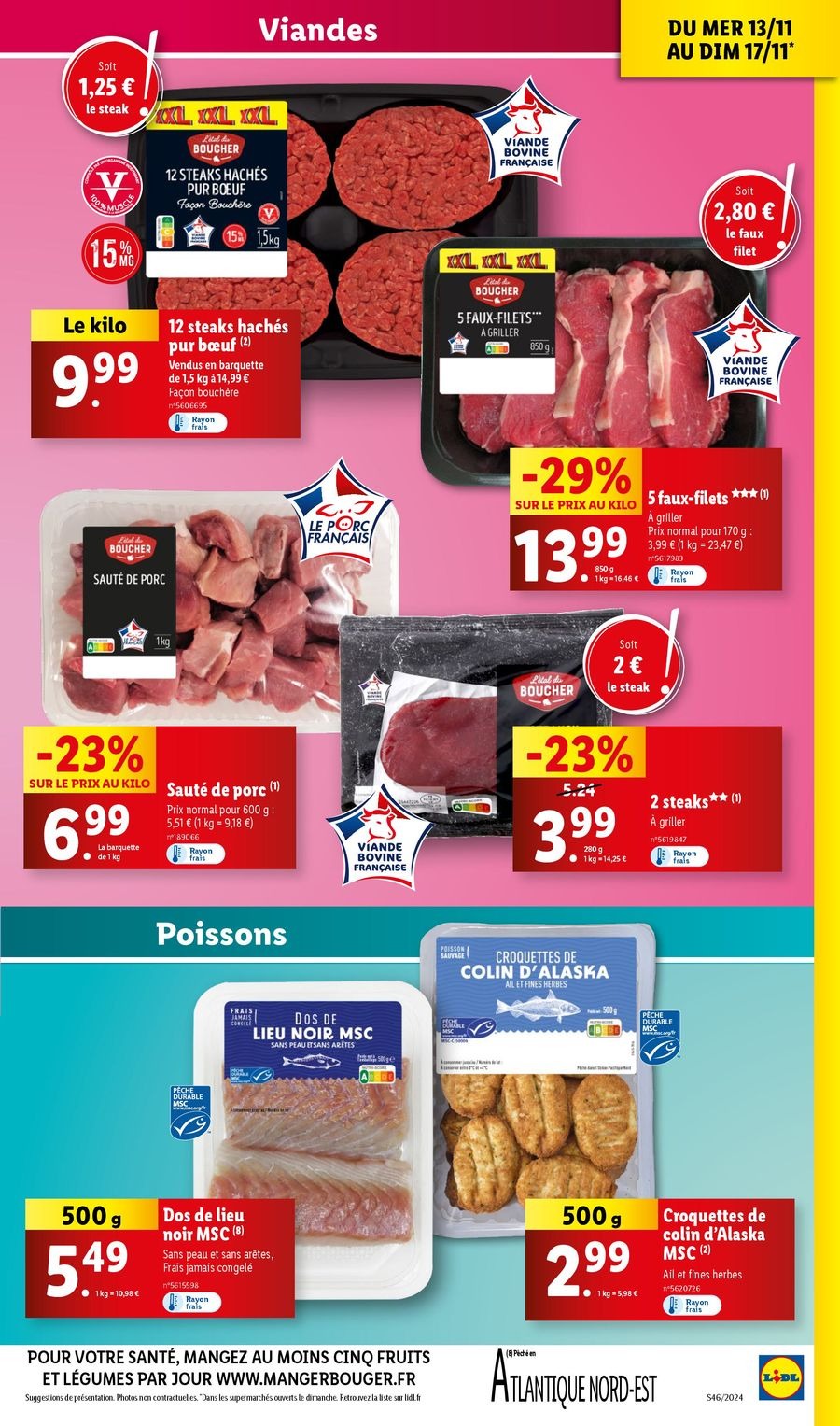 Offres Lidl France de 13 à 19 novembre 2024 Offres fêtes de fin d'année