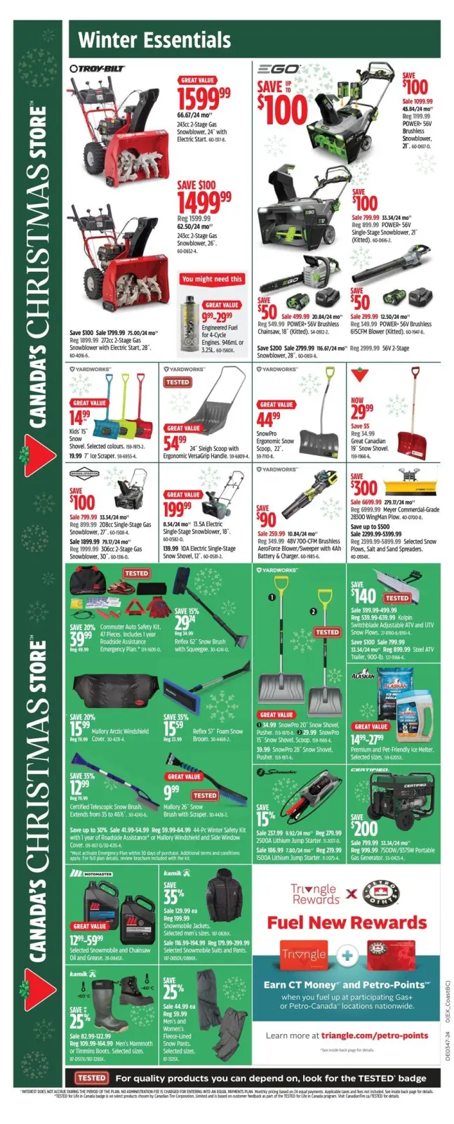 Canadian Tire Canada Offers from 14 to 20 November 2024 Exclusive bargains - Page 22