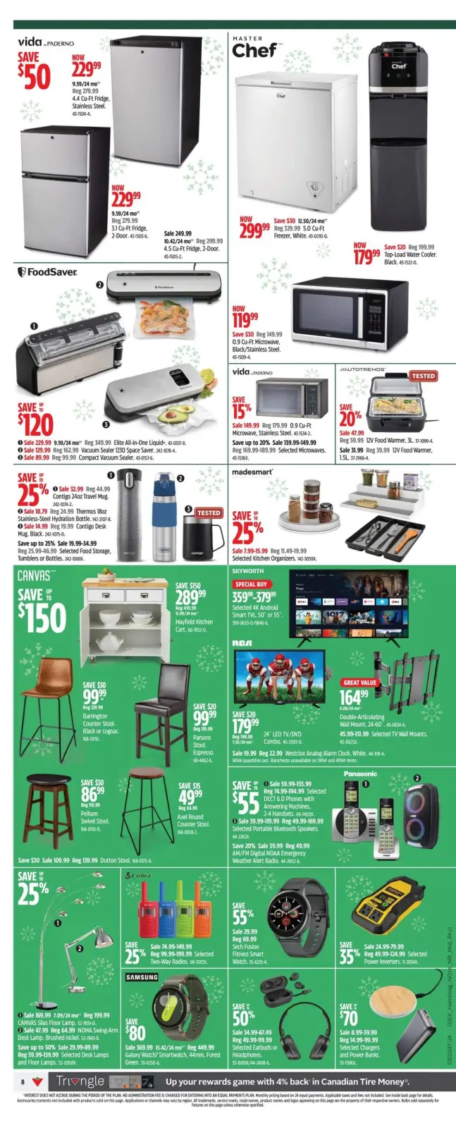 Page 8 in Exclusive bargains at Canadian Tire Canada