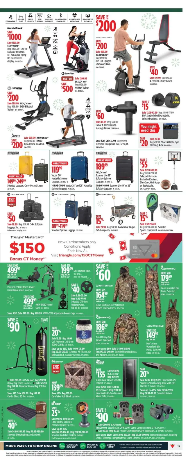 Canadian Tire Canada Offers from 14 to 20 November 2024 Exclusive bargains - Page 13
