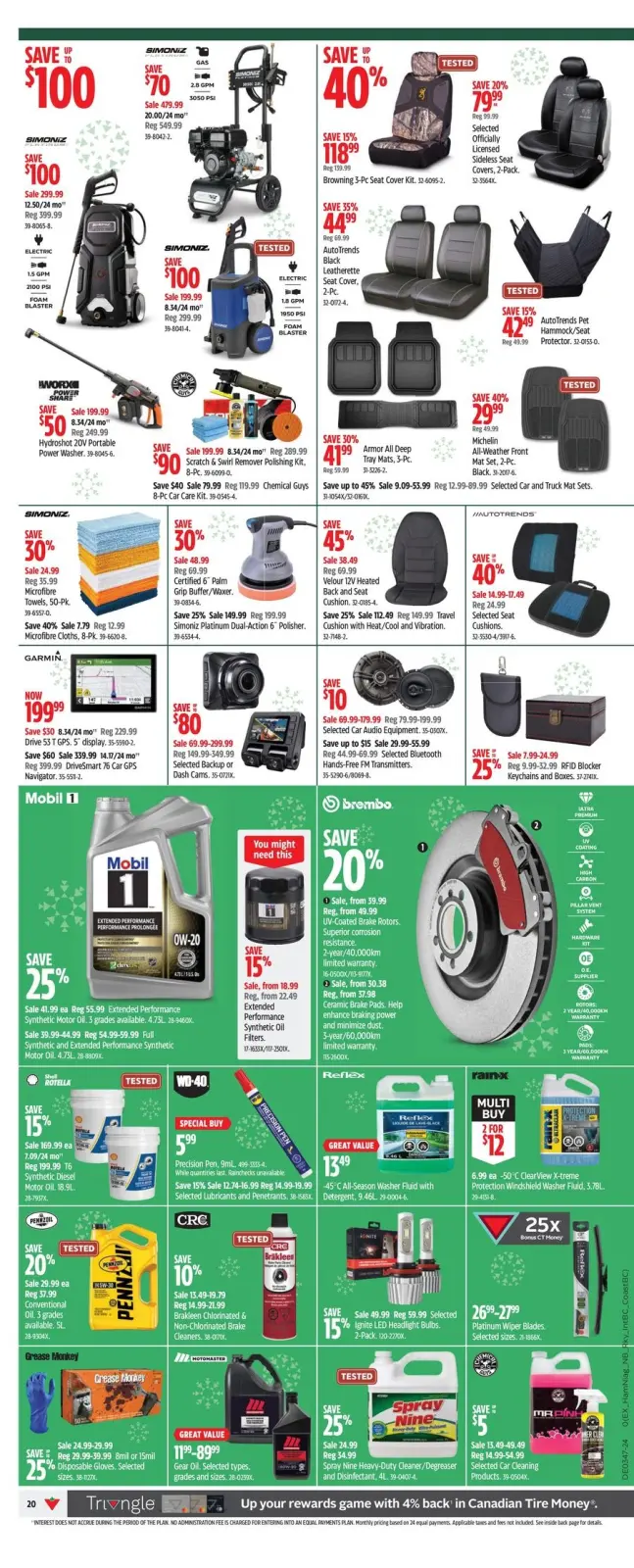 Canadian Tire Canada Offers from 14 to 20 November 2024 Exclusive bargains - Page 20