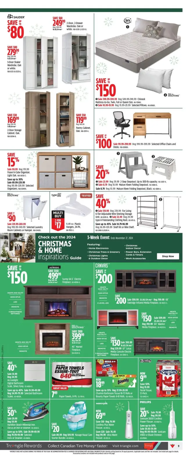 Canadian Tire Canada Offers from 14 to 20 November 2024 Exclusive bargains - Page 9