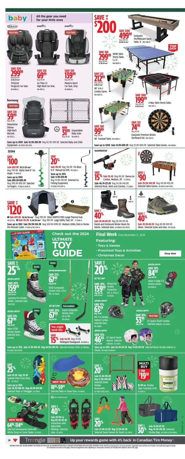 Page 14 in Exclusive bargains at Canadian Tire Canada