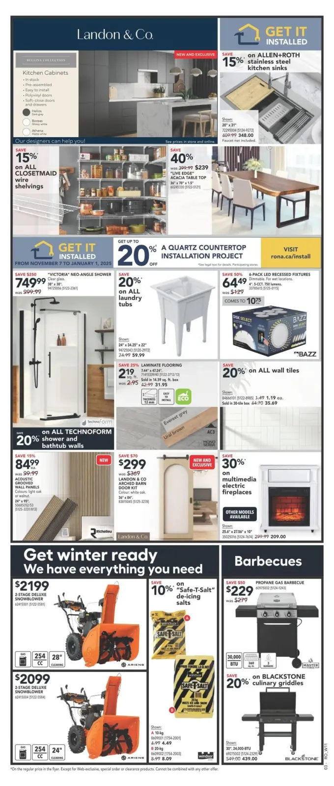 Page 4 in Black Friday Deals at RONA Canada
