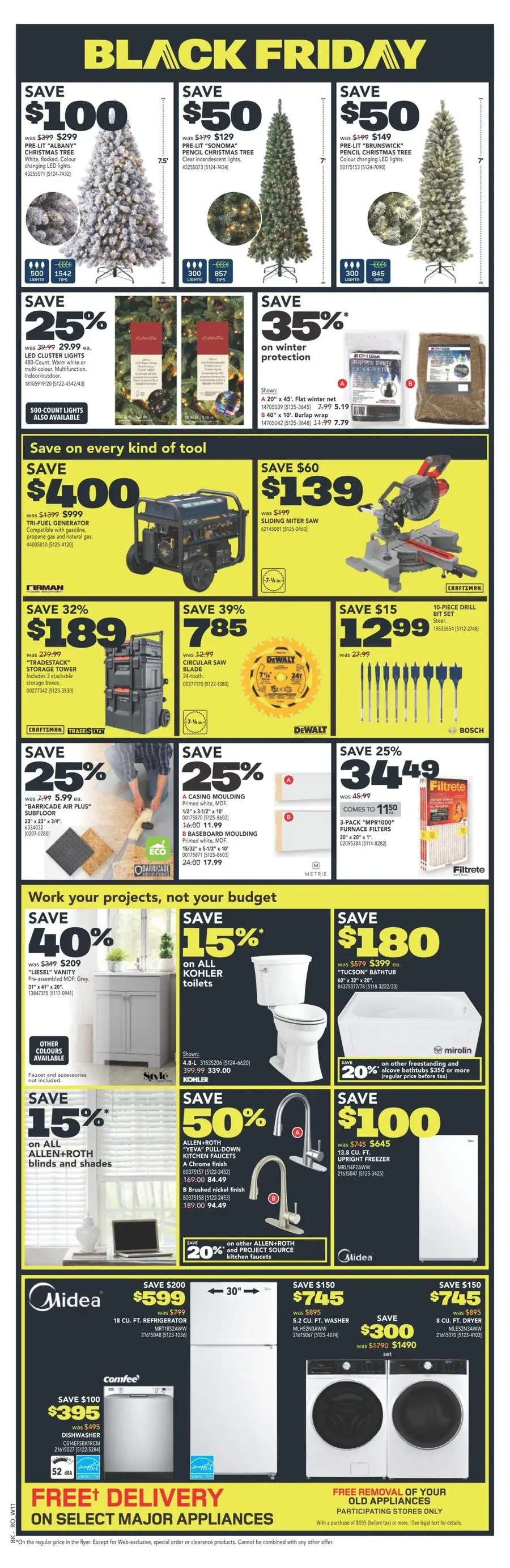 RONA Canada Offers from 14 to 20 November 2024 Black Friday Deals