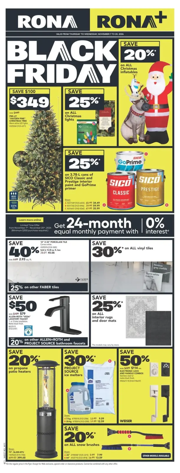 Page 1 in Black Friday Deals at RONA Canada