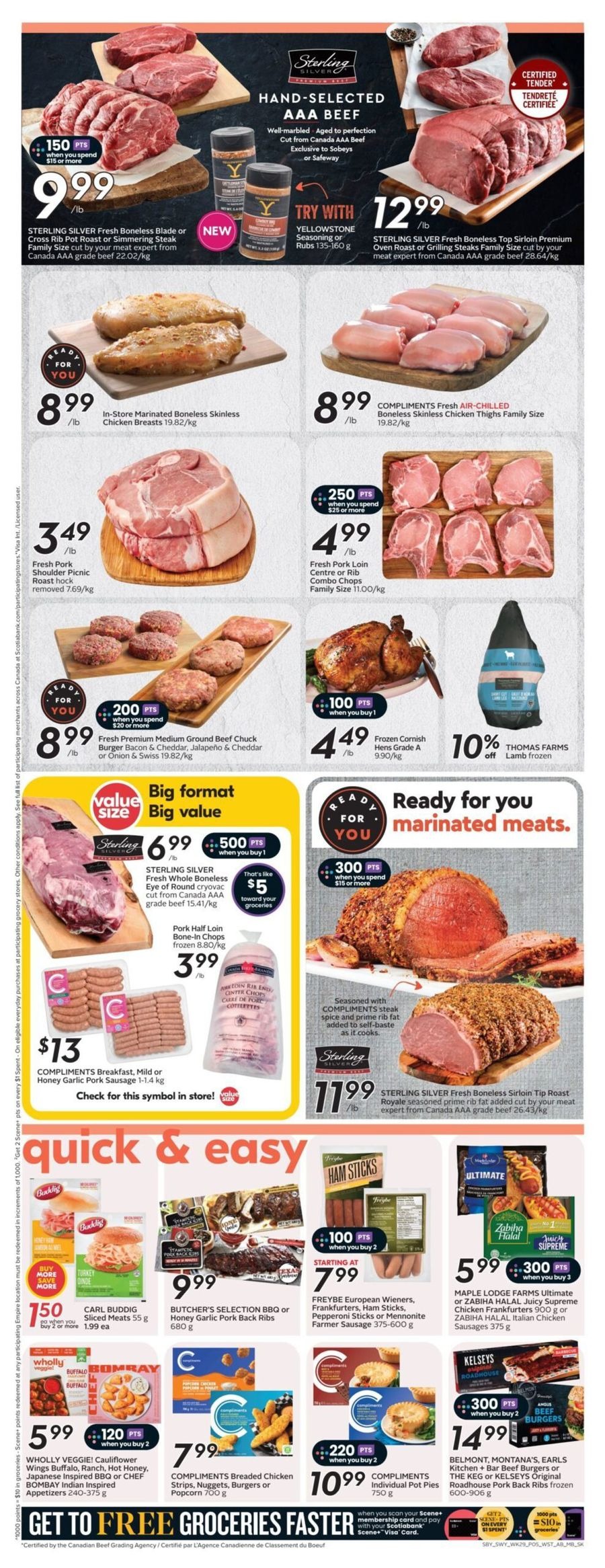 Sobeys supermarket Canada Offers from 14 to 20 November 2024 Weekly offers