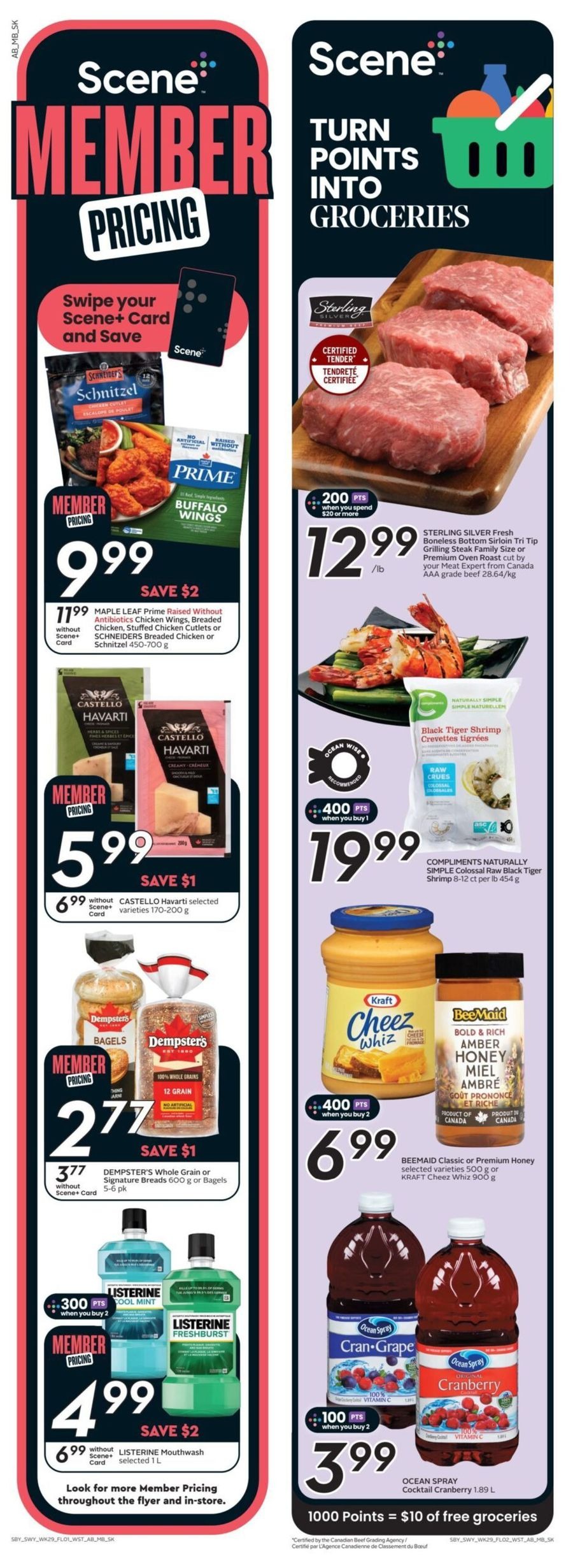 Sobeys supermarket Canada Offers from 14 to 20 November 2024 Weekly offers