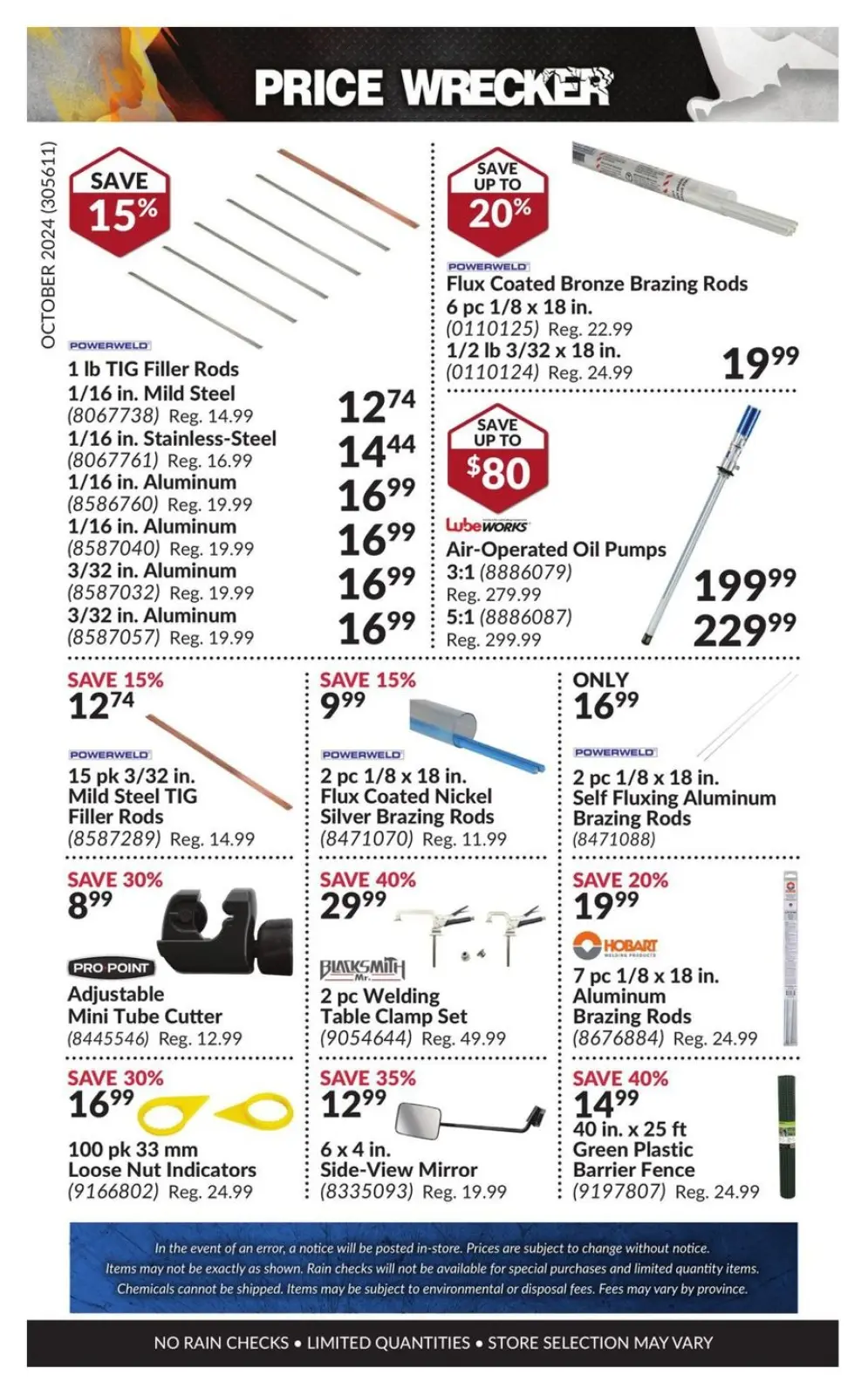 Page 29 in Price Wrecker at Princess Auto Canada